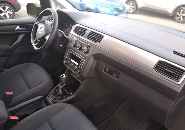 Volkswagen Caddy cena 59900 przebieg: 183300, rok produkcji 2017 z Wisła małe 56